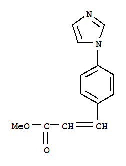 2-Propenoicacid, 3-[4-(1H-imidazol-1-yl)phenyl]-, methyl ester