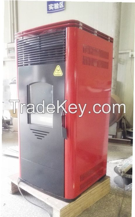 wood pellet boiler with CE and remote control
