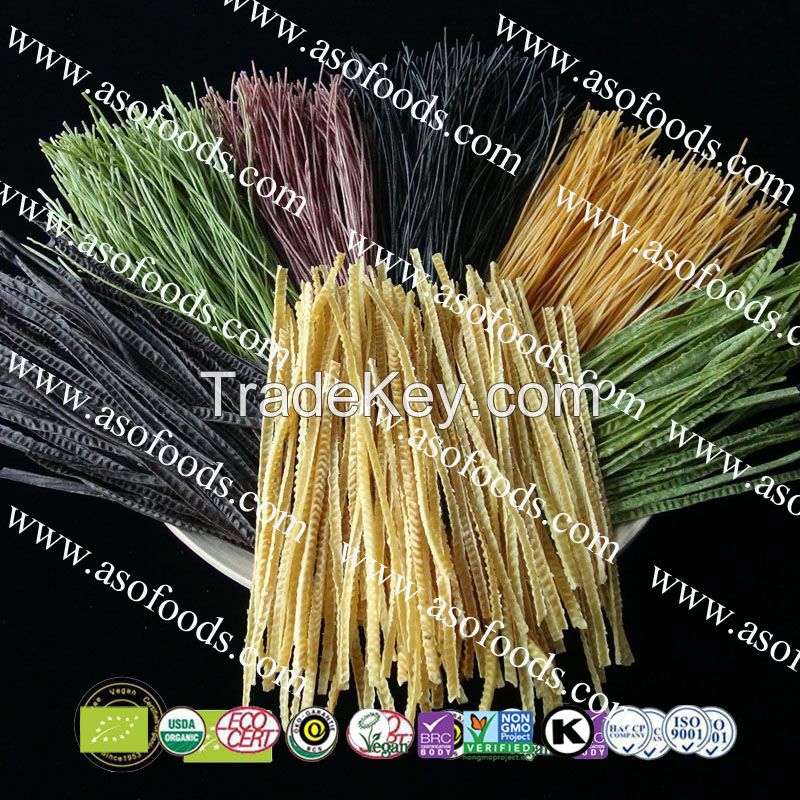 Organic and gluten free bean pasta supplier and manufacturer from ASOF