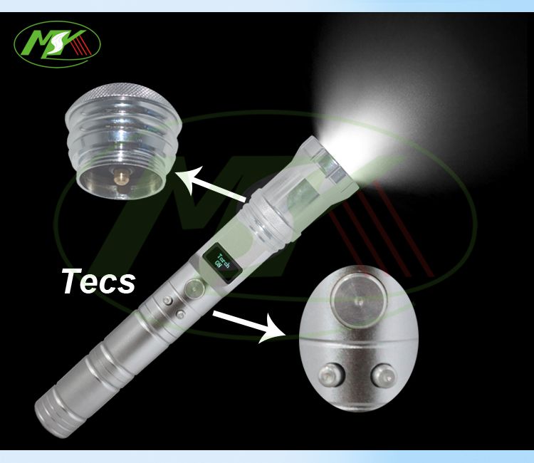 2013 new products shenzhen msk manufacture tecs vv  mechanical mod electronic cigarette with vivi nova atomizer