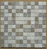 matte square travertine mosaic