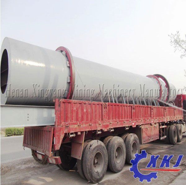 Stable running with convenient operation rotary dryer for drying many kinds of material