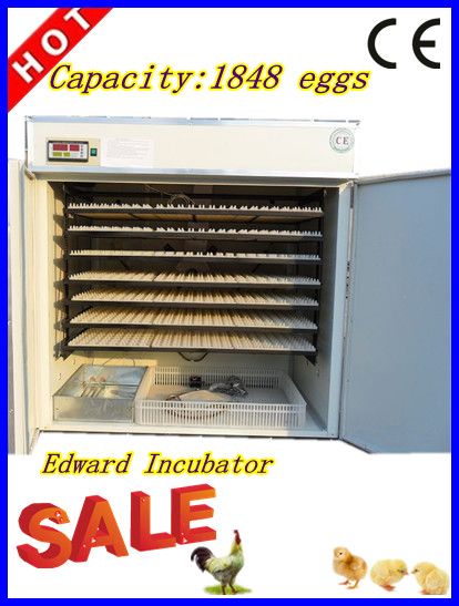 1848 Eggs Full Automatic Cheap Chicken Egg Incubator