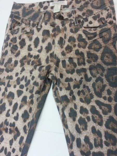 Ladies Leopard Print Pants/Trousers