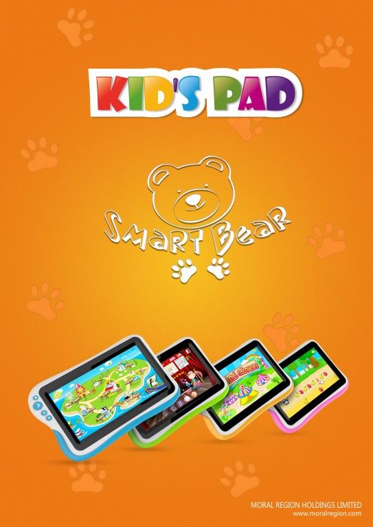 7 inch android kids tablet for learning supports multi-language