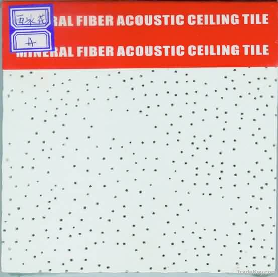 Mineral fiber ceiling tiles