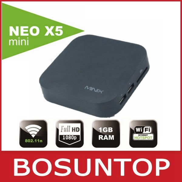 Minix Neo X5 mini Dual Core Android Smart TV box 1GB RAM - 8GB ROM HDMI 1080P