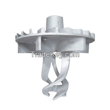 OEM casting factory for titanium alloy,customized GR5 titanium pump valve by 2D 3D drawing or sample