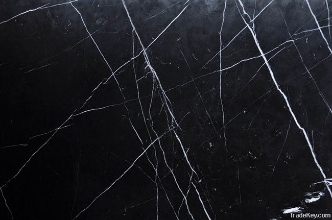 Indoor high-grade adornment Black Marquina black marble