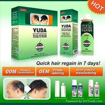 Yuda healthy hair regrowth spray 100% natual herbal effective formula