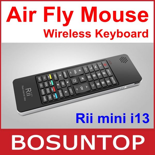 Rii mini i13 RT-MWK13 2.4Ghz Fly Air Mouse Wireless Keyboard Combos Remote