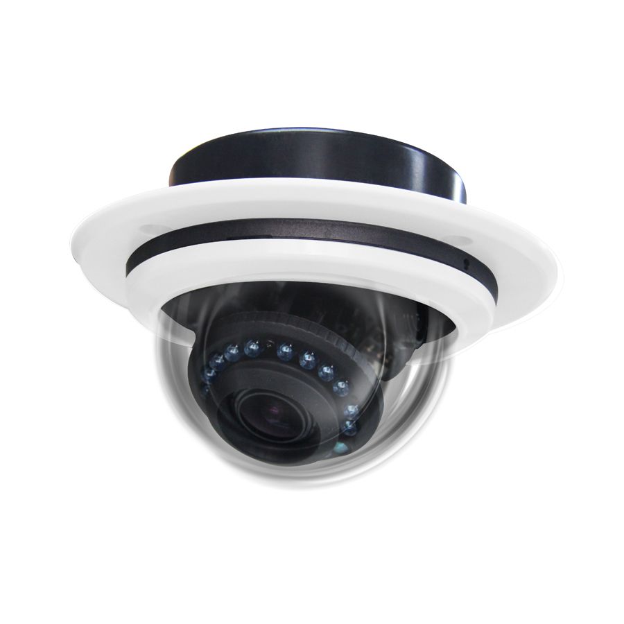 High resolution 700TVL 1/3" Plastic indoor IR dome camera - YCM850CY1