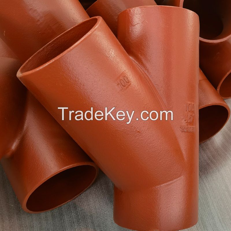 Factory direct sales EN877 pipe fittings