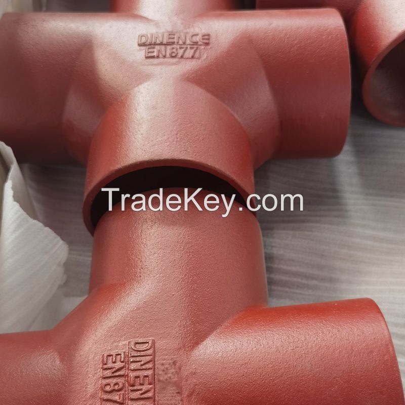 Factory direct sales EN877 pipe fittings