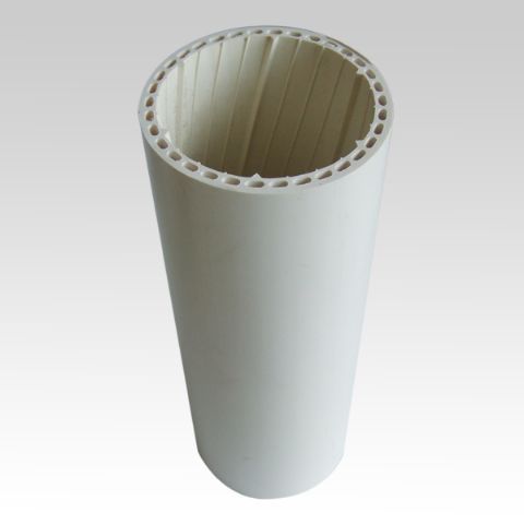 PVC-U hollow spiral silencing pipe
