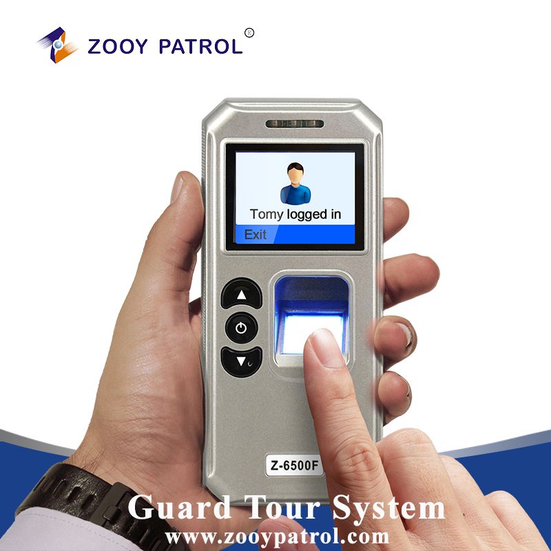 ZOOY Fingerprint guard patrol system reduce &quot;buddy help&quot; attendance