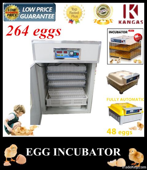 CE Marked High Efficient Automatic Chicken Egg Incubator (KP-5)