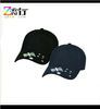 Black USA Embroidery Brim Baseball Cap