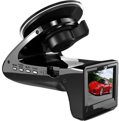 W818 HD 720P Car DVR Black Box Camera with Radar Watch Dog Build in
