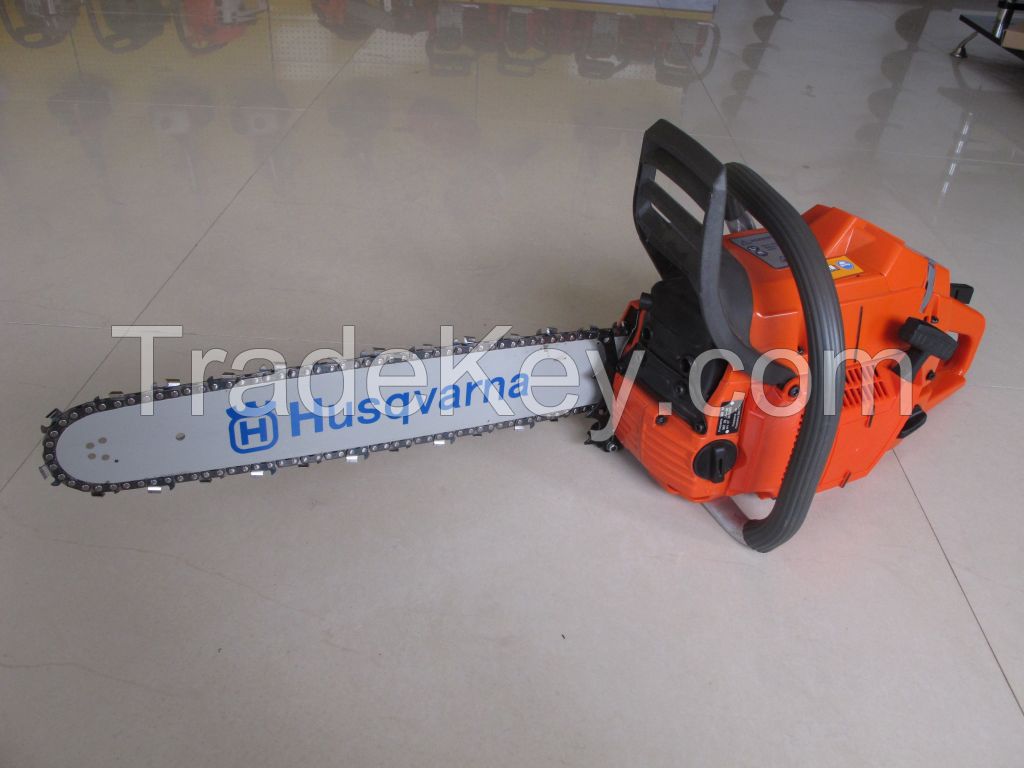 gasoline chainsaw H365 65cc with 20" guide bar