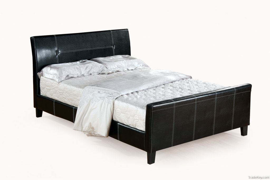 2013 New Style modern leather bed