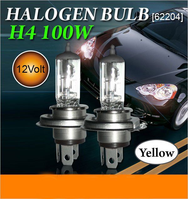 Automotive Halogen Bulb H4 Super White