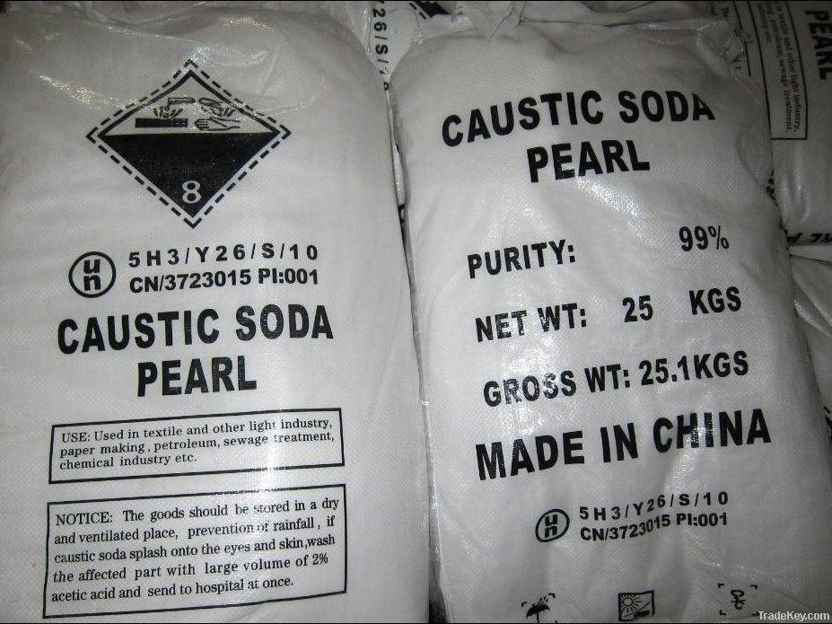 Caustic Soda Pearls 99%MIN