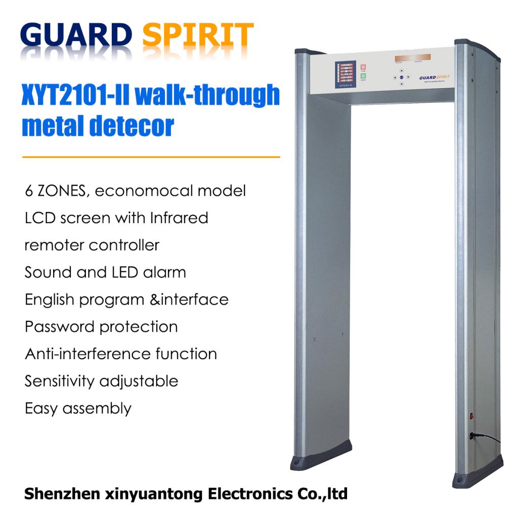 XYT2101-II walk through metal detector/security metal detector