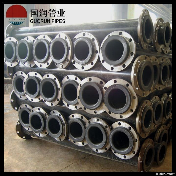 UHMW PE pipe to transport mining tails & corrosive particle in mining