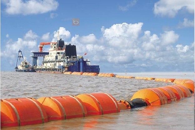leak free hdpe dredge pipe with floater for the marine and hydraulic d
