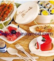 Wooden Disposable Plate/Tray
