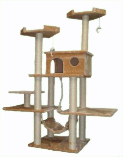 Modern cat tree cat scratcher pad  cat  house