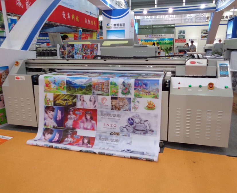 1.8 m printing width UV belt printer UV180