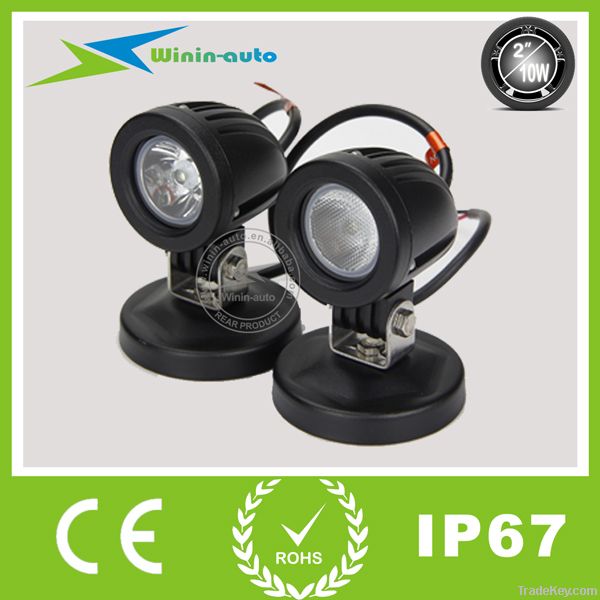 2" 10W LED Auto Work Light off road ATVS 750 Lumen WI-2101