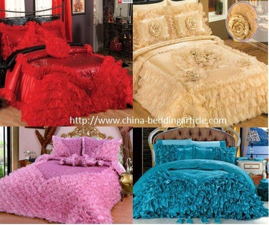 Wedding Hot Selling Beautiful Sexy Bed Sets