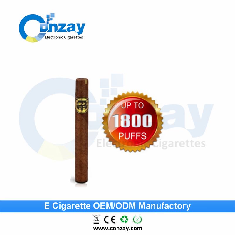 Disposable 1800puffs e cigar good vapor electronic cigarette best e cigar