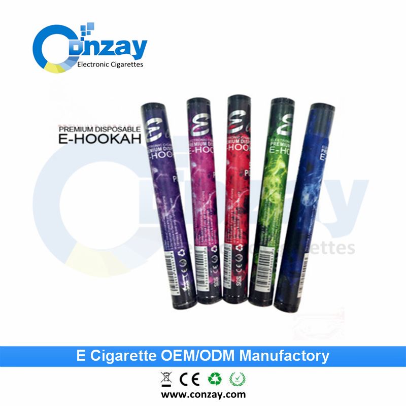 Supply high-quality electronic hookah disposable and 500puffs stickers pack e-hookah e cigarette disposable with wholesale