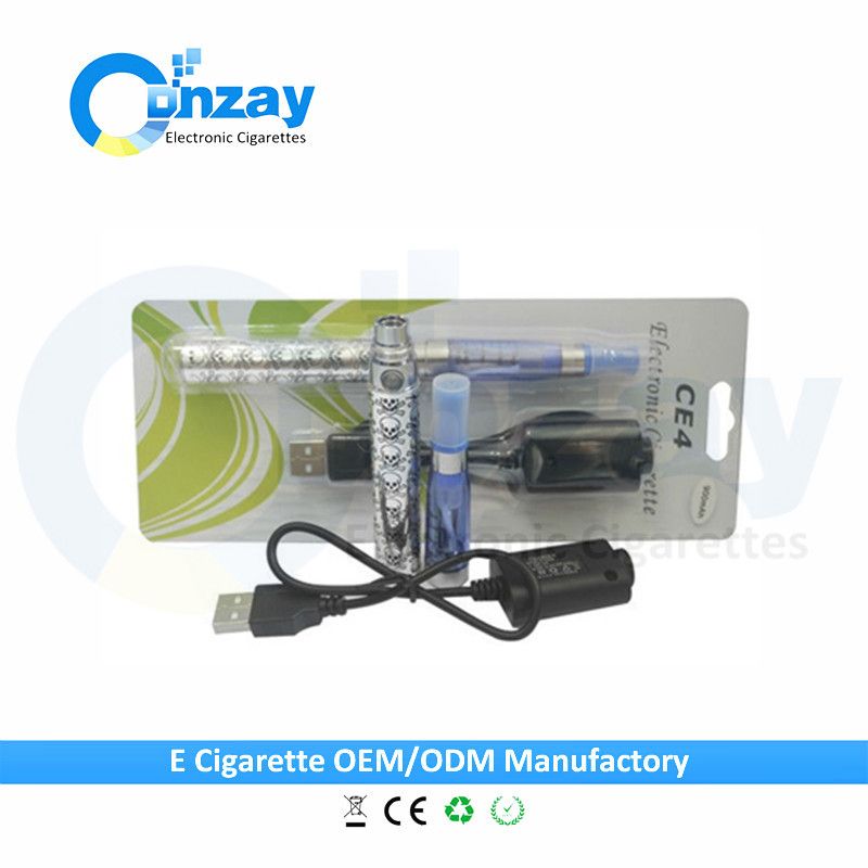Colorful Detachable ce4 atomizer with clear e-cigarette holder for ego series e cigarette