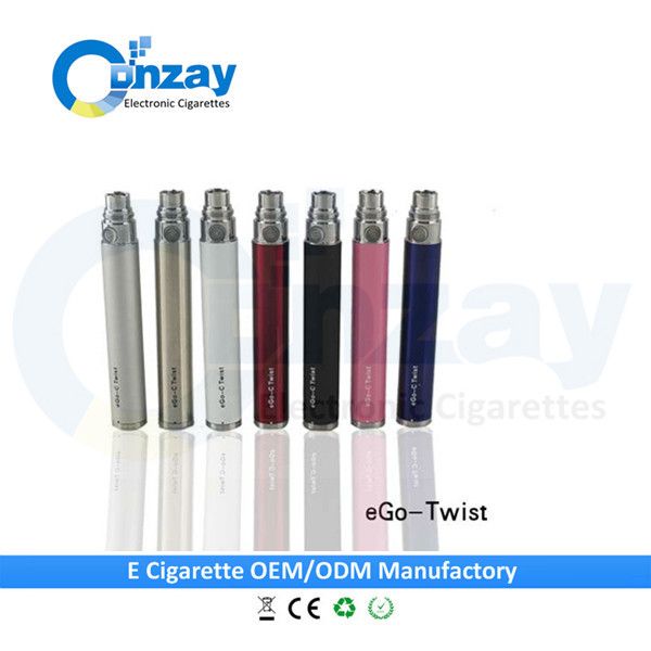  E Cigarette Ego Twist, Ego C Twist Starter Kits with Ego Twist Battery China Wholesale