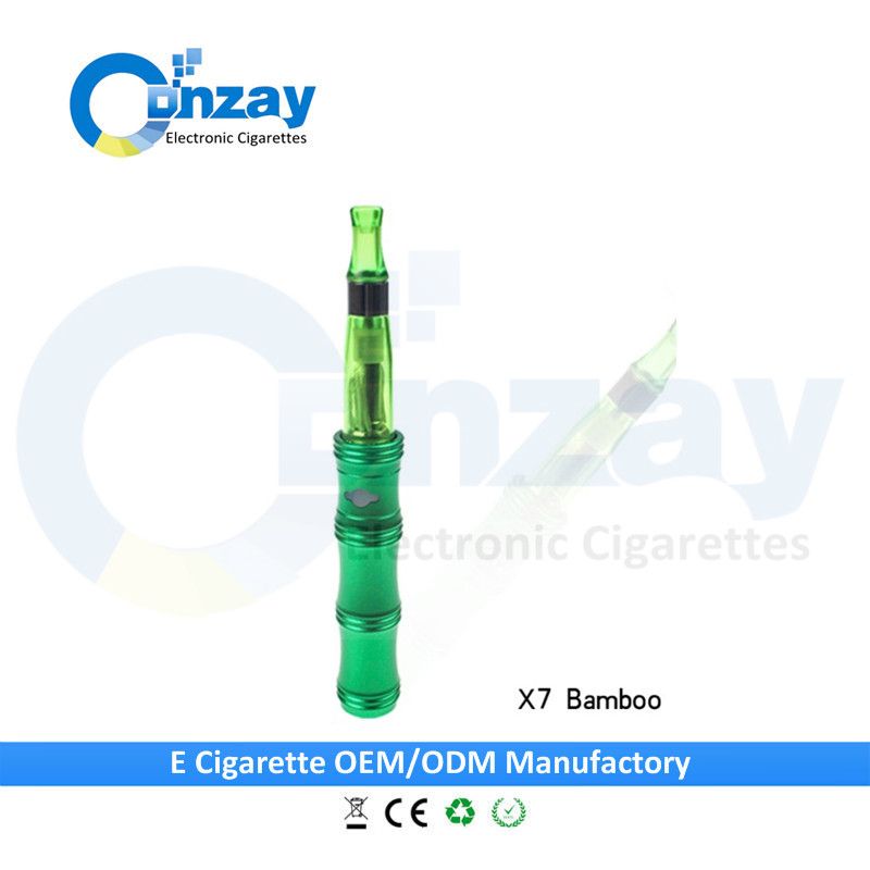 2014 new bamboo design x7 adjustable voltage ecig from 3.6v -4.2v