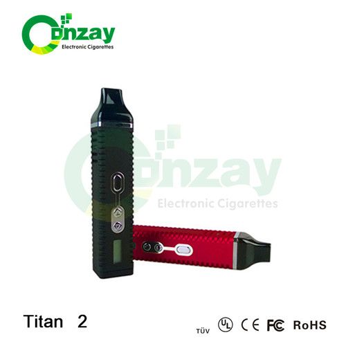 2014 Original digital vaporizer pen, pen vaporizer titan 2 hebe, dry herb vaporizer