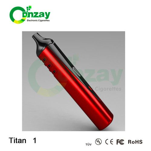 Portable digital vaporizer dry herbal temperature adjust titan 1