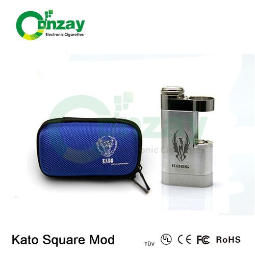 In Stock!!! 2014 Factory Price Stainless Steel/Black/Gold Kato mod, Kato Square Box Mod, Kato Box Mod