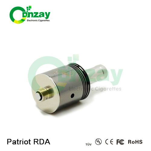 2014 hot sale all parts replaceable patriot rda in stainless steel patriot atomizer