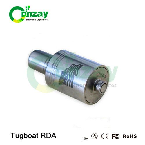 2014 Newest High Quality Tugboat Atomizer / clone tugboat rda /26650 rda tugboat atomizer with best quality and at best price