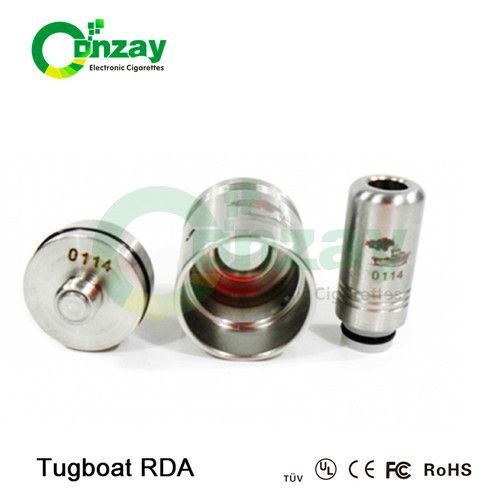 2014 Newest High Quality Tugboat Atomizer / clone tugboat rda /26650 rda tugboat atomizer with best quality and at best price