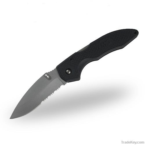 beta titanium folding blade knife