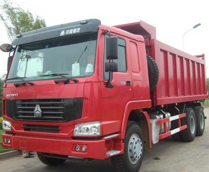 CNHTC 30 ton tipper truck ZZ3257N3847C 336HP, Driving type 6*4, Euro2