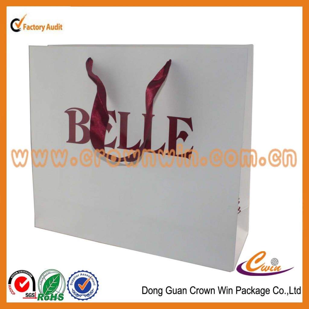 High-end colorful paper bag