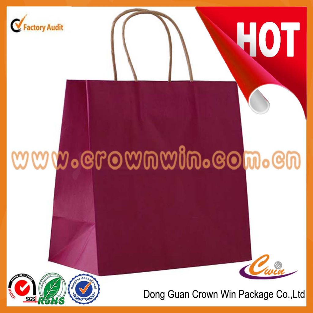 High quality paper packaging bag manufacturer